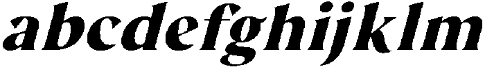 IT Seron Italic otf (400) Font LOWERCASE