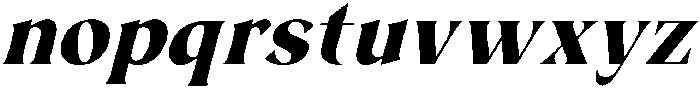 IT Seron Italic otf (400) Font LOWERCASE