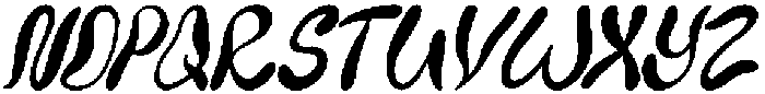 IT Slurvanta Italic otf (400) Font UPPERCASE