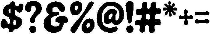IT Slurvia Regular otf (400) Font OTHER CHARS