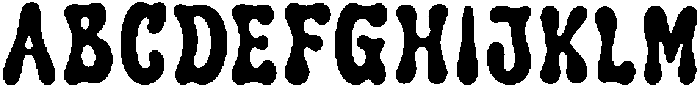 IT Slurvia Regular otf (400) Font UPPERCASE