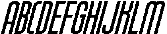 IT Tullien Italic otf (400) Font UPPERCASE