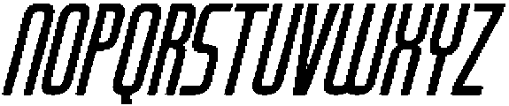 IT Tullien Italic otf (400) Font UPPERCASE