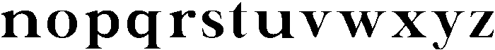 IT Valero Regular otf (400) Font LOWERCASE