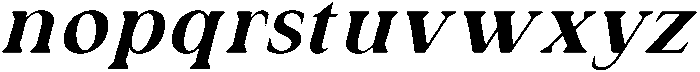 IT Valtrisse Italic otf (400) Font LOWERCASE