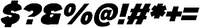 IT Xorul Italic otf (400) Font OTHER CHARS