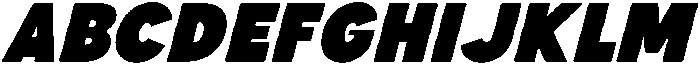IT Xorul Italic otf (400) Font UPPERCASE
