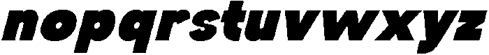 IT Xorul Italic otf (400) Font LOWERCASE
