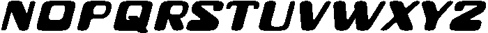 IT Xylox Italic otf (400) Font UPPERCASE