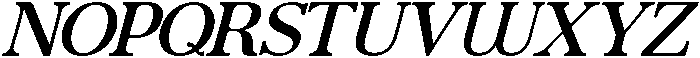 IT ZYRAVELLE Italic otf (400) Font UPPERCASE