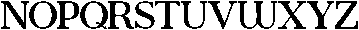 IT ZYRAVELLE Regular otf (400) Font UPPERCASE