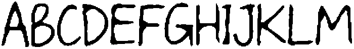 IT Zalro Regular otf (400) Font UPPERCASE