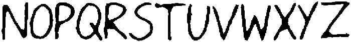 IT Zalro Regular otf (400) Font UPPERCASE