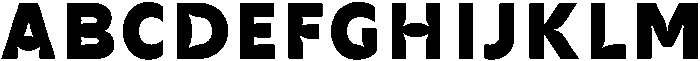 IT Zentrap Regular otf (400) Font UPPERCASE