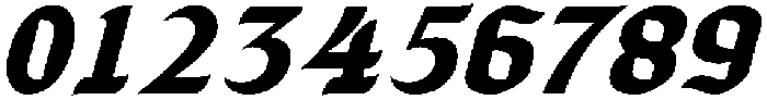 IT Zorak Italic otf (400) Font OTHER CHARS