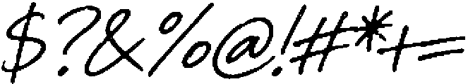 It's October 3rd Blue Ink otf (400) Font OTHER CHARS