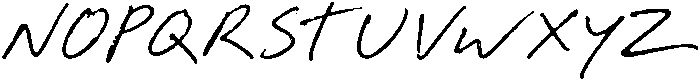 It's October 3rd Blue Ink otf (400) Font UPPERCASE