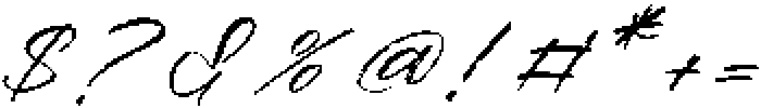 Italian Tempesta Italic otf (400) Font OTHER CHARS