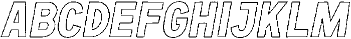 Italic otf (400) Font UPPERCASE