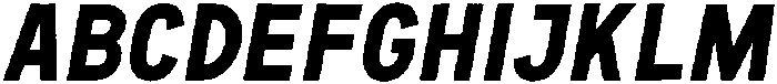 Italic otf (400) Font UPPERCASE