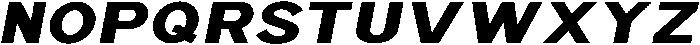 Italic otf (400) Font LOWERCASE