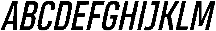 Italic otf (400) Font UPPERCASE
