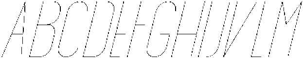Italic otf (400) Font UPPERCASE
