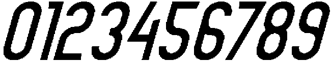 Italic otf (400) Font OTHER CHARS
