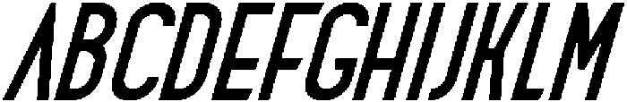 Italic otf (400) Font UPPERCASE