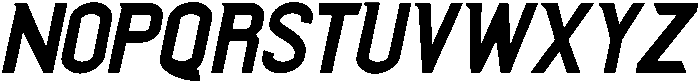 Italic otf (400) Font UPPERCASE