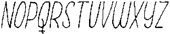 Italic otf (400) Font UPPERCASE