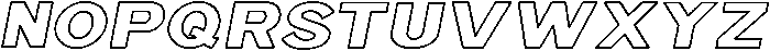 Italic otf (400) Font LOWERCASE