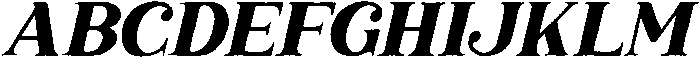 Italic otf (400) Font UPPERCASE
