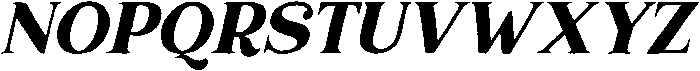 Italic otf (400) Font LOWERCASE