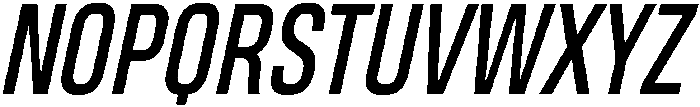 Italic ttf (400) Font UPPERCASE