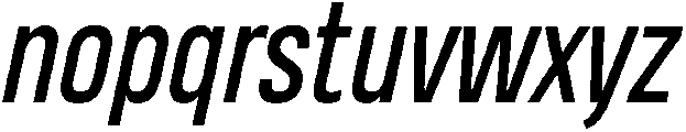 Italic ttf (400) Font LOWERCASE