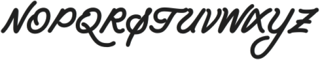 Italix Fatstick Sans Ink otf (400) Font UPPERCASE