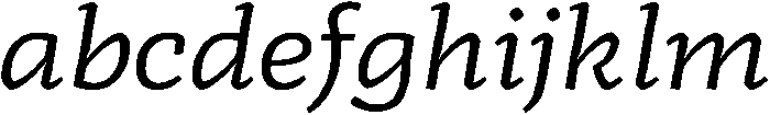 italic otf (400) FONT