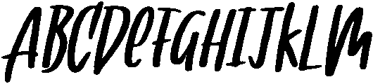 italic otf (400) Font UPPERCASE