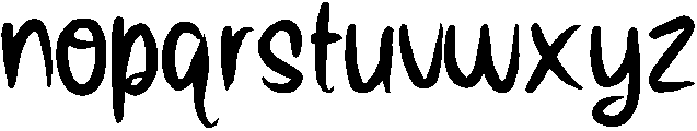 italic ttf (400) Font LOWERCASE