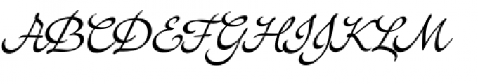 Italian Hand Font UPPERCASE