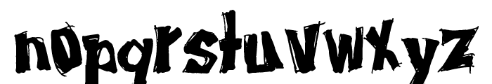 It Must Be Destroyed Font LOWERCASE