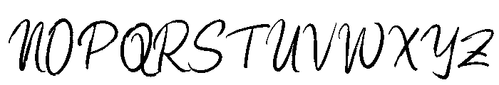 Italion Script Font UPPERCASE