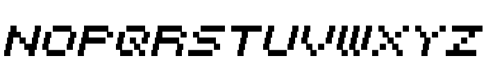 Italipixel Regular Font UPPERCASE