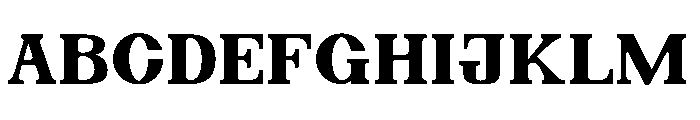 Ithaka Font UPPERCASE