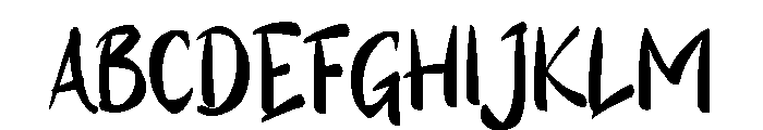 Itikad Baik Font UPPERCASE