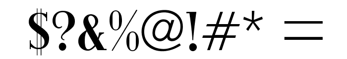 ItingOpti-Regular Font OTHER CHARS