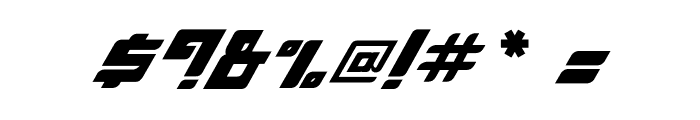 It's a Jump Font OTHER CHARS