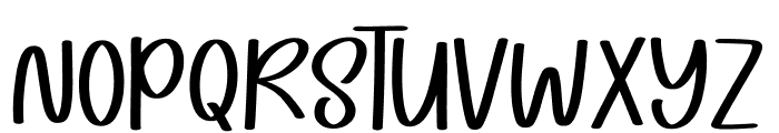 Itsy Bitsy Font UPPERCASE