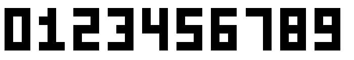 itty Regular Font OTHER CHARS